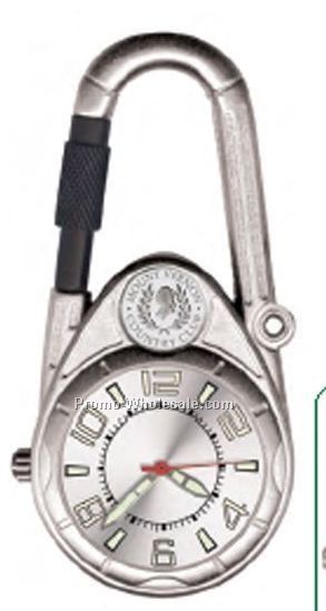 Pedre Silver Fairway Carabiner Watch