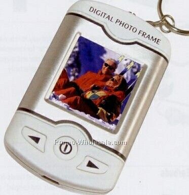 Photo Viewer Keychain With Clock, Calendar, And Alarm