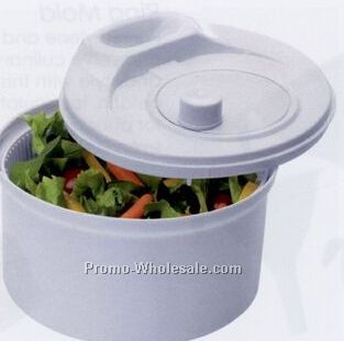 Plastic Salad Spinner (3-1/2 Quart)
