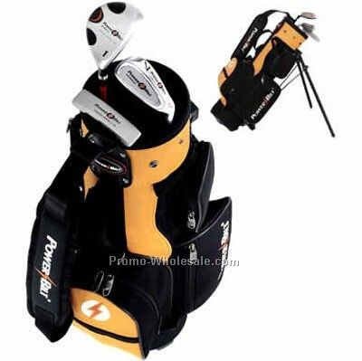 Power Bilt Orange 3.6 Complete Golf Set - 3 To 6 Years