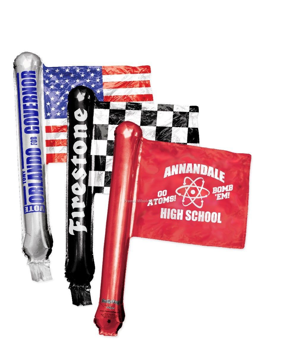 Rally Flag Mylar Balloon