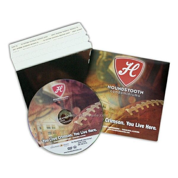 Replicated DVD In Printed Mailer