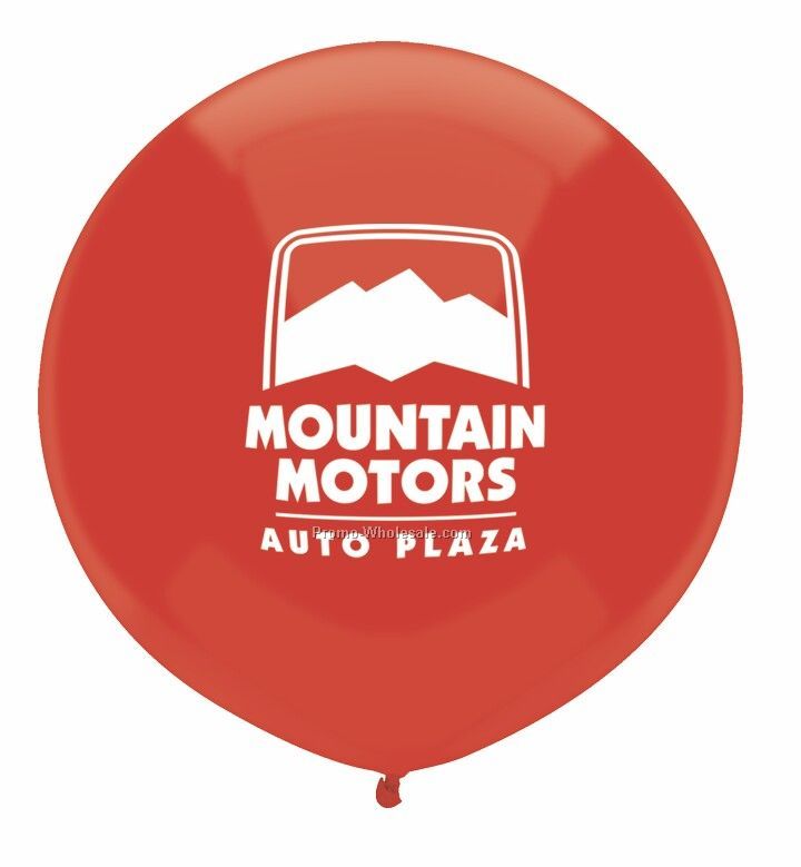 Round Outdoor Balloon (Standard Colors) - 17"