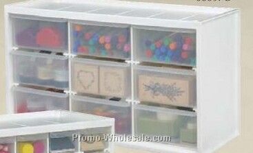 Store-in-drawer Cabinet W/ 9 Drawers (Blank)