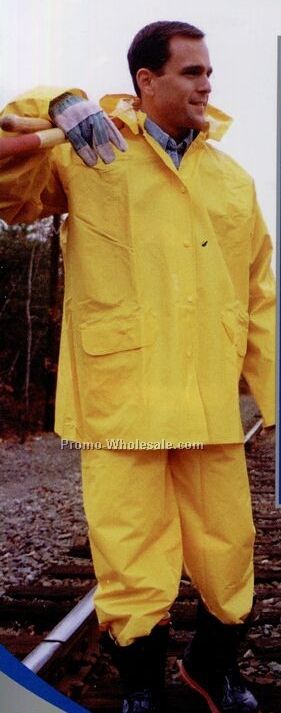 The Municipal Specialist Heavy Duty Pvc/ Nylon Rainsuit (S-2xl)