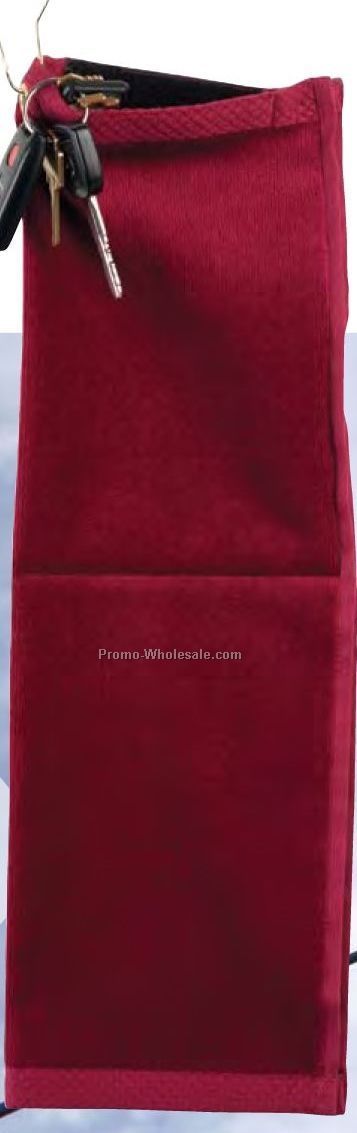 The Trafalgar Pouch Golf Towel With Hook & Grommet (Blank)