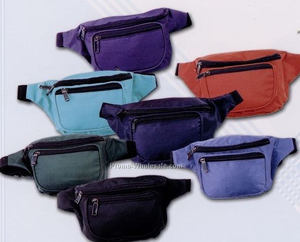 Three Zipper Fanny Pack