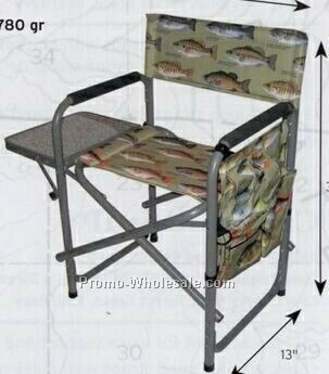 Trout Blue Crazy Legs Leisure Chair