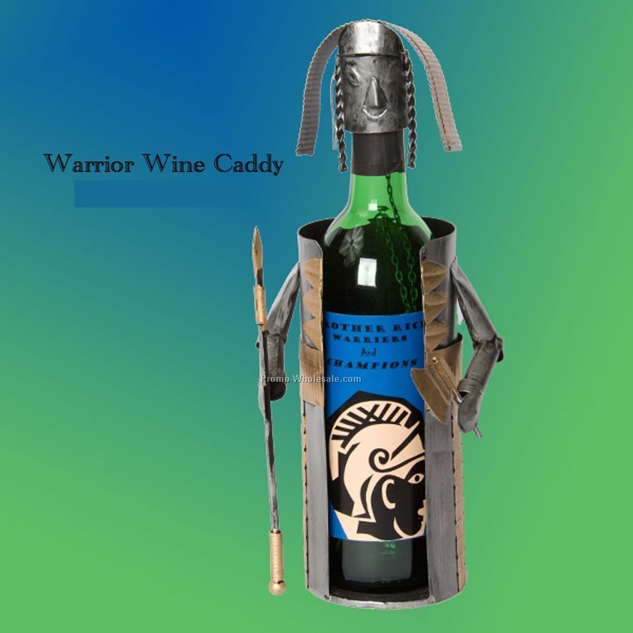 Warrior Tin Man Wine Caddy