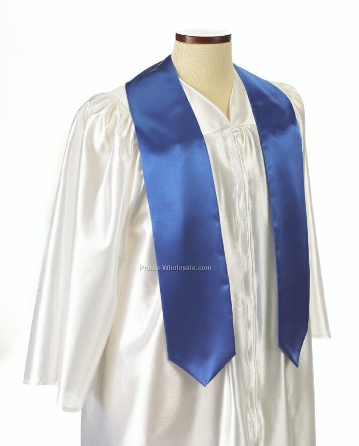 Wolfmark Royal Blue Graduation Sash