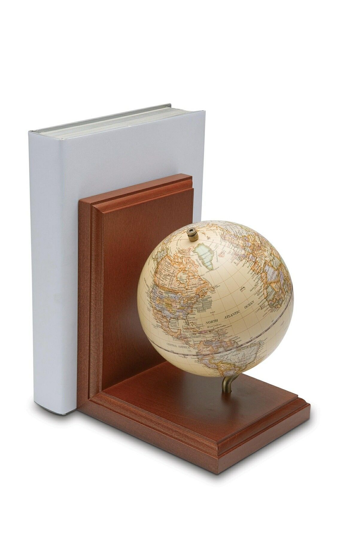 World Globe Book Holder