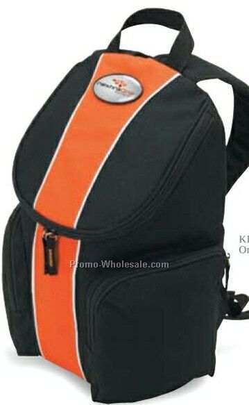 Zeno Orange Backpack 10"x15"x5"