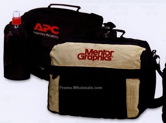 10-3/4"x8-1/2"x6-3/4" Mountain Fanny Pack W / Bottle Holder