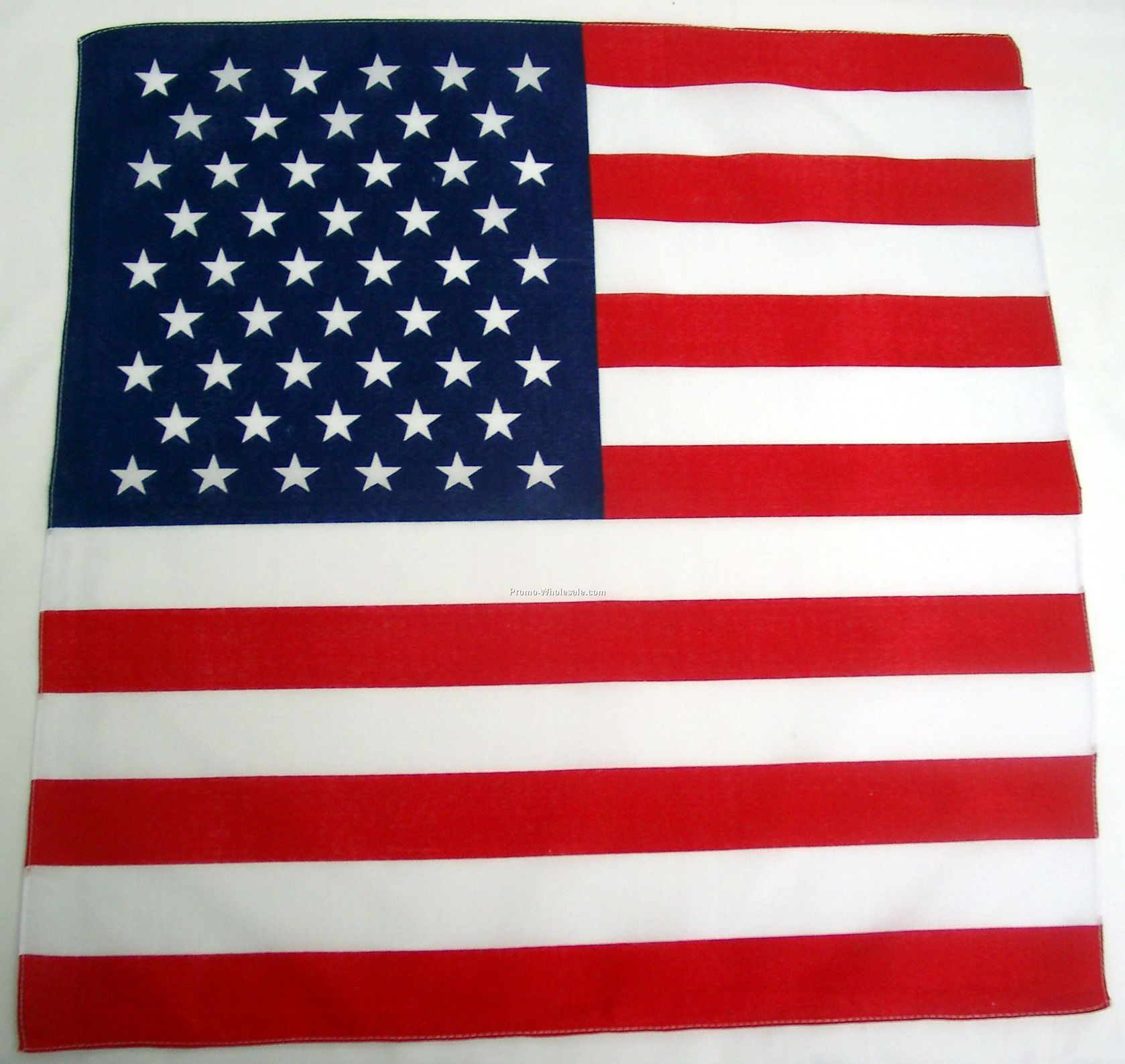 100% Cotton Usa Flag Bandanna