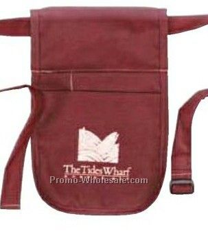 11"x7" Three Pocket Hip Pouch Apron