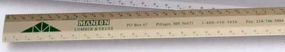 12" Joist / Truss Architect Scale (1/2,1) (1/8,1/4)