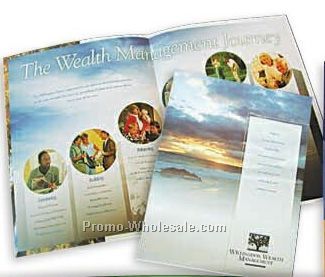 12-page Presentation Companion Stitched Brochure (4 Color Process)