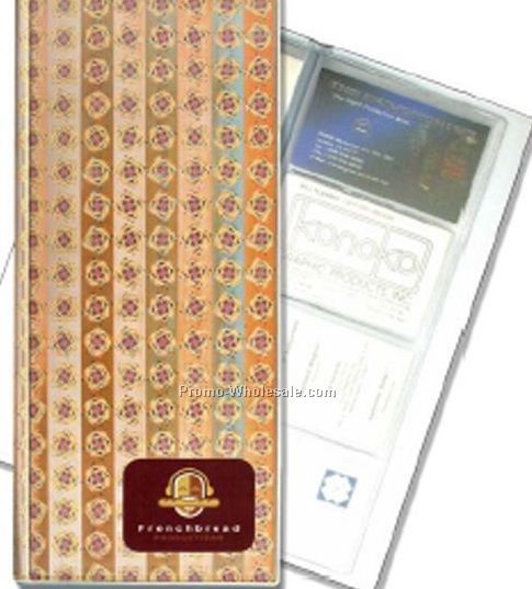 128 Card 3d Lenticular Business Card File - Stock / Patterned Stripes