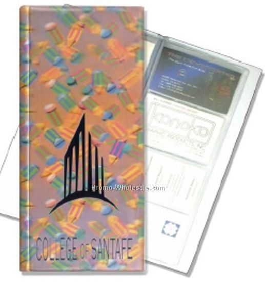 128 Card 3d Lenticular Business Card File - Stock / Pencils
