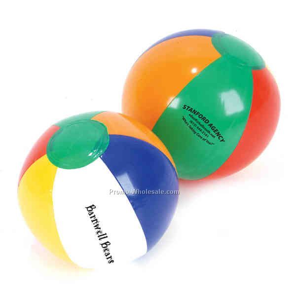 16" Multi Color Beach Ball