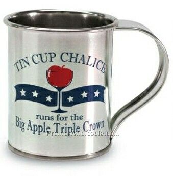 16 Ounce Tin Cup (Blank)