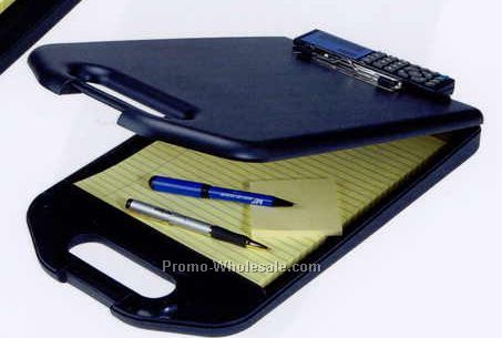 16"x9-1/2"x1-1/2" Clipboard Calculator With Storage Compartment
