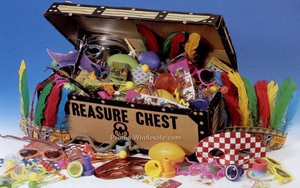 18"x9"x9" Choice Toy Treasure Chest (96 Toys)