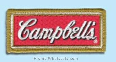 2-1/2" Embroidered Emblem W/ 75% Thread Coverage