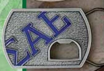 2-1/4"x3-1/4" Cast Custom Belt Buckle (Hand Finished)