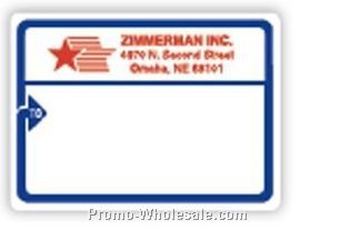 2-15/16"x4" Blue To Arrow Roll Mailing Labels (Blank)