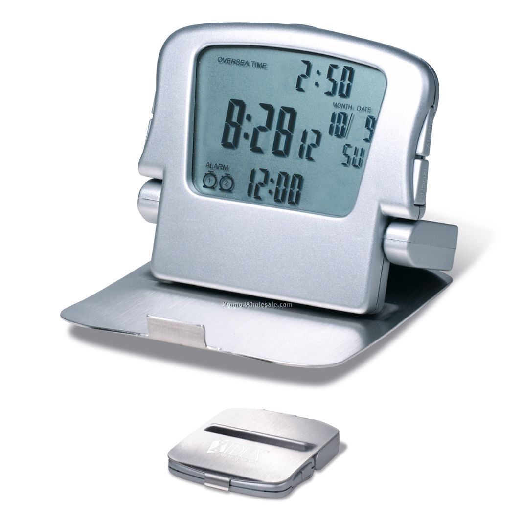 2-3/4"x1/2" Travel Reminder Alarm Clock