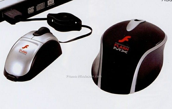 2 In 1 Desktop/Laptop Mouse