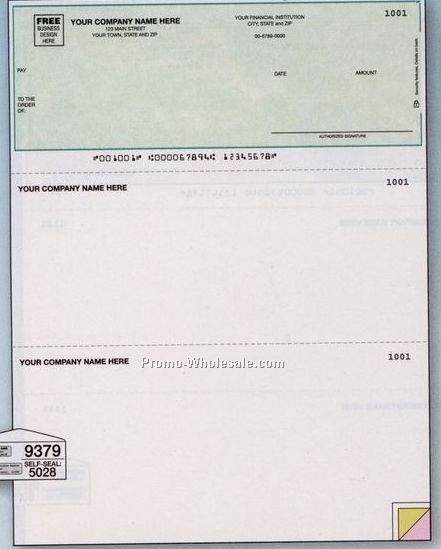 2 Part Laser Multipurpose Check (Myob Compatible)