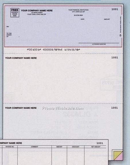 2 Part Multipurpose Laser Checks