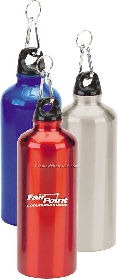 22 Oz. Aluminum Bottle W/ Screw On Cap