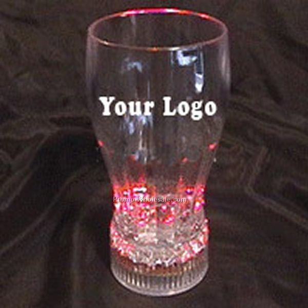 24 Oz. Light Up Cola Glass - Multi Colored