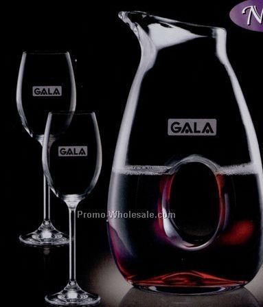 25 Oz. Gerrard Carafe & 2 Wine Glass