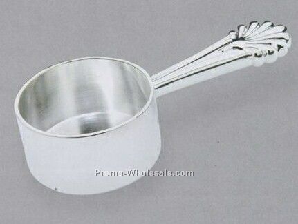 3-1/2" Coffee Scoop W/ Shell Motif Handle