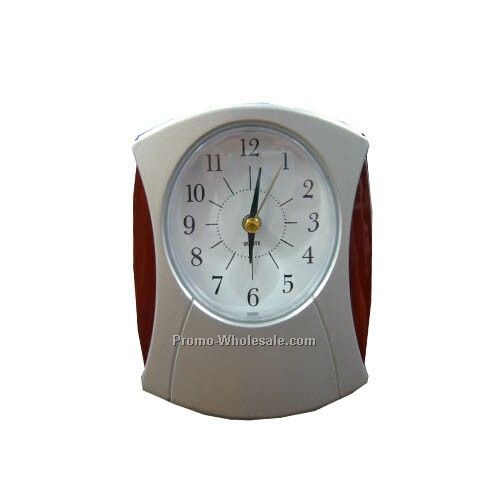 3-5/8"x5-1/4"x7/8" Large Face Easy To Read Desk Top Alarm Clock