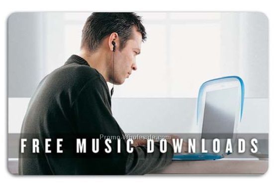 3 Songs Music Download Card