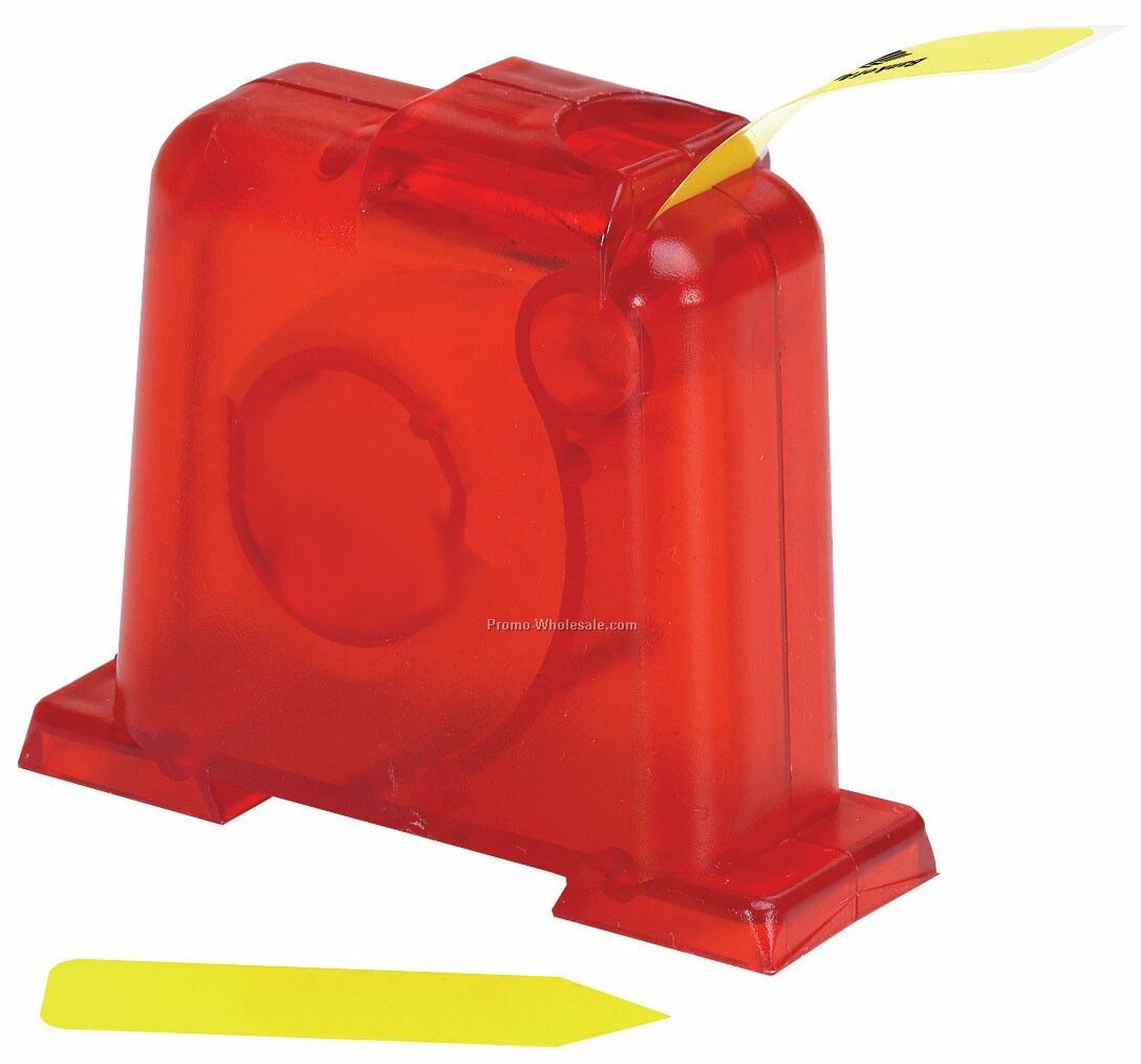 3"x2-1/2"x1-1/16" Flag Dispenser With Unimprinted Flags