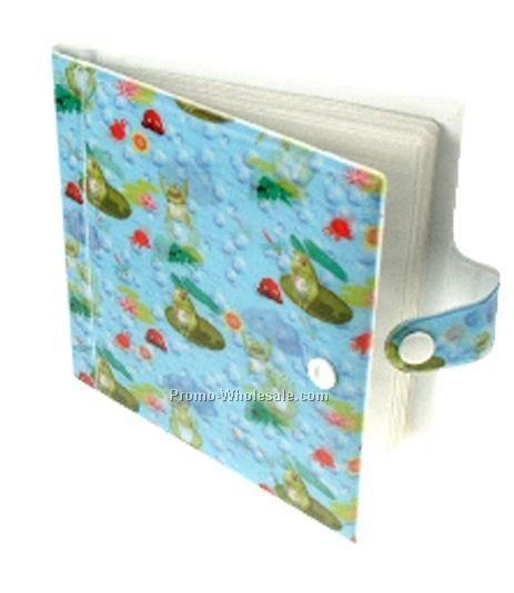 3d Lenticular CD Wallet / Case - 20 Cd's - Custom 6-3/8"x6-3/8"
