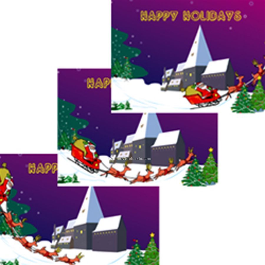 3d Lenticular Postcard - Stock / Christmas 4"x6"