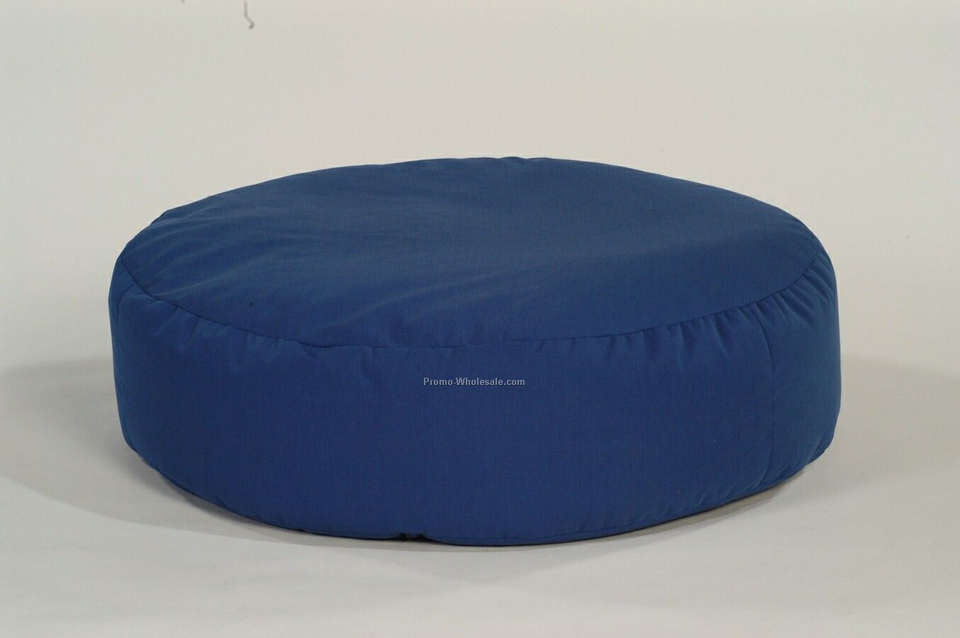 40"x40"x11" Twill Puck Bean Bag Chair (Embroidered)