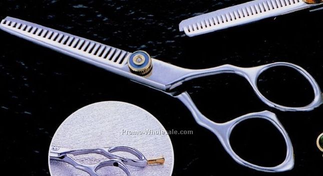 5-1/2" Thinning Shears W/ Bent Style