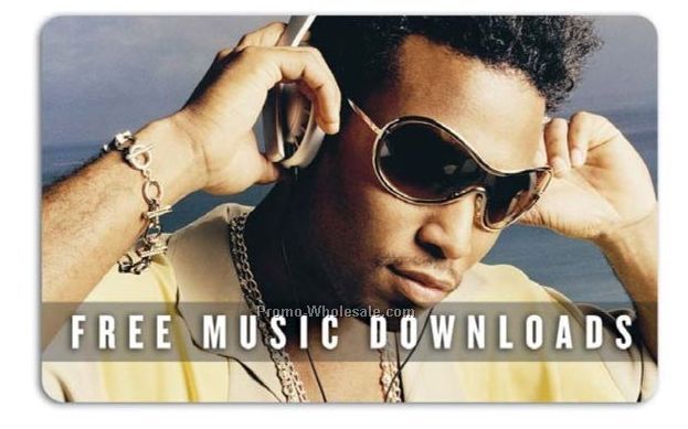 5 Songs Music Download Card