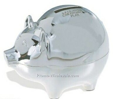 5"x3-1/4"x4" Piggy Bank