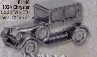 6-1/4"x2-3/4"x3" Antique 1924 Chrysler Automobile Bank