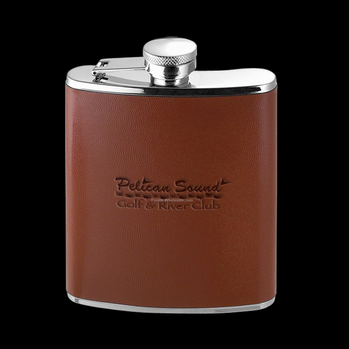 6 Oz. Pelham Vinyl Hip Flask