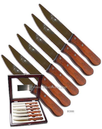 6 Pc. Premium Steak Knife Set